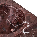 Odessa Square Red Marble Bowl