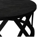 Fluid Home Interiors - Solid Wooden Coffee Table in Black - Libra Interiors