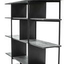 The Manhattan Black Bookcase Shelving Unit - Libra Interiors