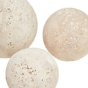 Sahara Travertine Set of 3 Deco Balls