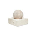 Sahara Travertine Square Sculpture