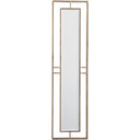 The Octavia Rectangular Antique Gold Wall Mirror