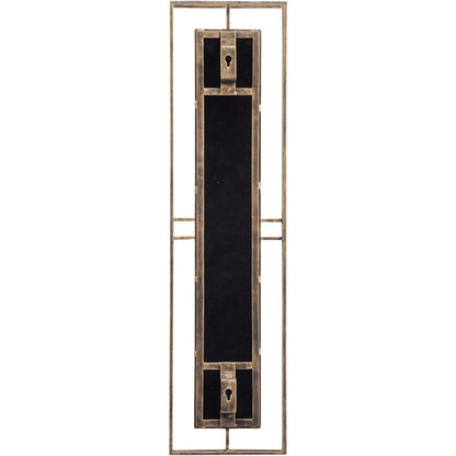 The Octavia Rectangular Antique Gold Wall Mirror